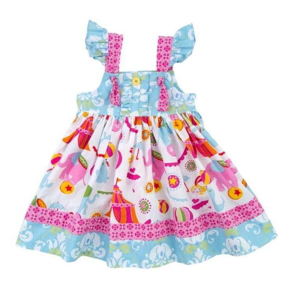 Eleanor Rose 6/7 Circus Dress - Picture 1 of 5